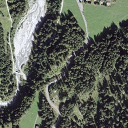 Vue satellite de Abri sommaire (Jurette) à Chamonix-Mont-Blanc