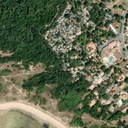 Vue satellite de Camping Les Gros Joncs à Saint-Denis-d'Oléron