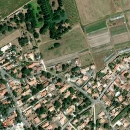 Vue satellite de Camping Le Suroit Eden Village à Saint-Georges-d'Oléron