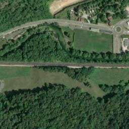 Vue satellite de Domaine de l'Ermitage à Évosges