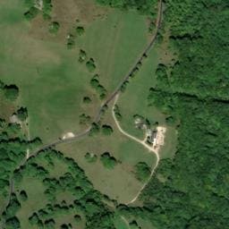 Vue satellite de Refuge de la Grange de la tour à Corbonod