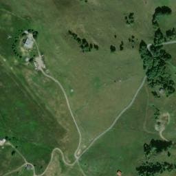 Vue satellite de Refuge de Mayères à Sallanches