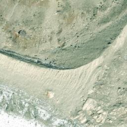 Vue satellite de Refuge d'Argentière à Chamonix-Mont-Blanc