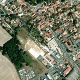 Vue satellite de Parking de Bonnemie à Saint-Pierre-d'Oléron