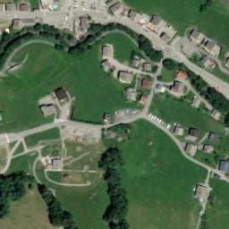Vue satellite de Aire de stationnement pour camping-car Le Terret à Le Grand-Bornand