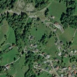 Vue satellite de Fontaine de la Maison du Lieutenant à Servoz