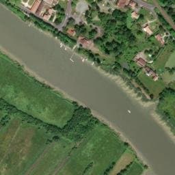 Vue satellite de Aire Camping-Car Park Tonnay-Charente, Les Capucins à Cabariot