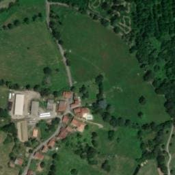 Vue satellite de Camping de Manot vacances à Manot