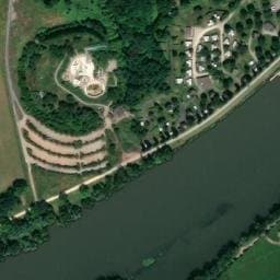 Vue satellite de Kanopée Village à Quincieux