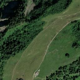 Vue satellite de Refuge de la Bombardellaz à Le Grand-Bornand