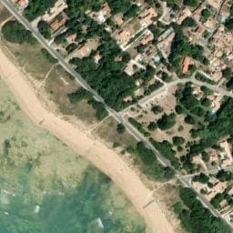 Vue satellite de Parking de la plage de La Menounière à Saint-Pierre-d'Oléron