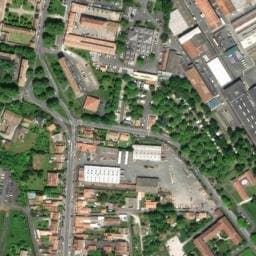 Vue satellite de Bivouac à Échillais (2) à Échillais