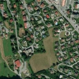 Vue satellite de Aire de camping-car à Magland à Magland