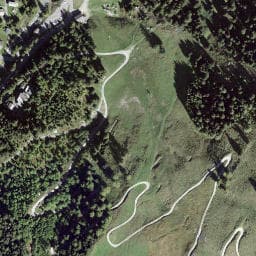 Vue satellite de Maya-Joie à Chamonix-Mont-Blanc