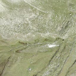 Vue satellite de Cabane de Vouasse à Chamonix-Mont-Blanc
