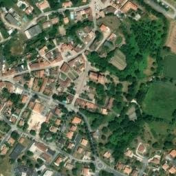 Vue satellite de Aire CAMPING-CAR PARK de Soubise, Le Port à Échillais