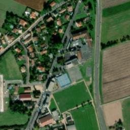Vue satellite de Maringues Plaine Limagne à Luzillat