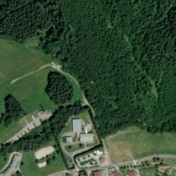 Vue satellite de Camping du Crêt à La Clusaz