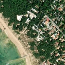 Vue satellite de Les Pins (2) à Dolus-d'Oléron