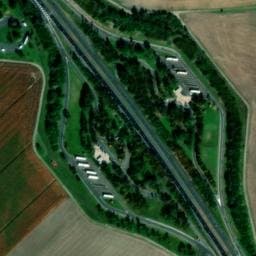 Vue satellite de Aire de Pessat-Villeneuve à Davayat