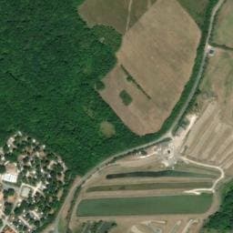 Vue satellite de Camping la Cailletière à Dolus-d'Oléron