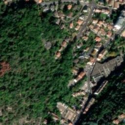 Vue satellite de Aire de camping-car de Châtel-Guyon à Châtel-Guyon