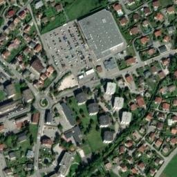 Vue satellite de Aire de camping-car à Magland (3) à Magland