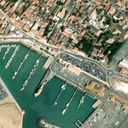 Vue satellite de Parking du Quai René Delouteau à Saint-Pierre-d'Oléron