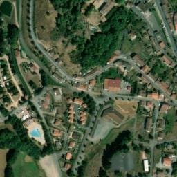 Vue satellite de Le Verdillé à Saint-Just-en-Chevalet
