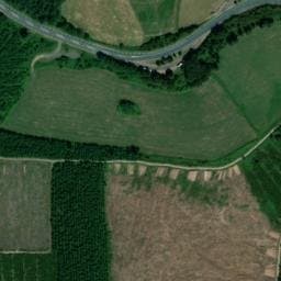 Vue satellite de Aire de repos à Les Sauvages à Les Sauvages