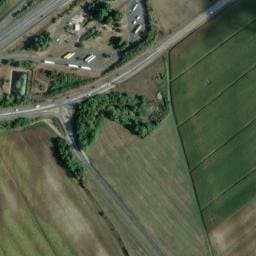 Vue satellite de Aire de Chazey-sur-Ain à Chazey-sur-Ain
