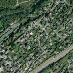 Vue satellite de Fontaine des Bossons (chemin Napoléon) à Les Houches