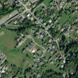 Vue satellite de Fontaine des Bossons (James Couttet) à Les Houches
