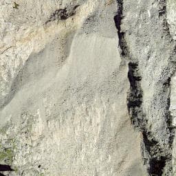 Vue satellite de Bivouac Cesare Fiorio (nouveau) à Chamonix-Mont-Blanc