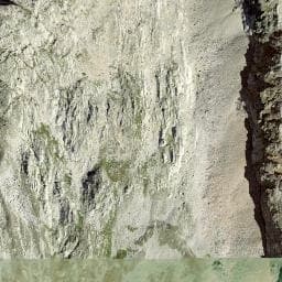 Vue satellite de Bivouac Cesare Fiorio (ancien) à Chamonix-Mont-Blanc