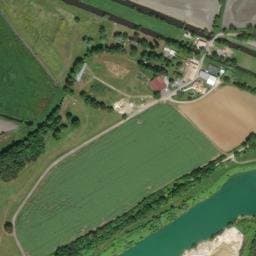 Vue satellite de Camping du Moulin à Trizay