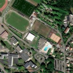 Vue satellite de CAMPING-CAR Park Saint-Junien (Haute Vienne) à Saint-Martin-de-Jussac