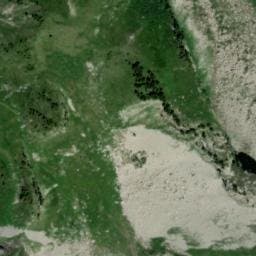 Vue satellite de Refuge de la Creuse à La Clusaz