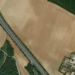 Vue satellite de Aire d'Arrêt de l'Houmée à Échillais