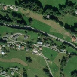 Vue satellite de Aire de repos à Praz-sur-Arly à Praz-sur-Arly