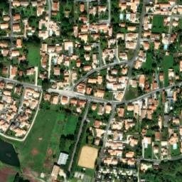 Vue satellite de Camping les Embruns d'Oléron à Le Château-d'Oléron