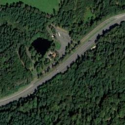 Vue satellite de Aire du Lac à La Monnerie-le-Montel