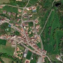 Vue satellite de Juré zone de loisirs à Champoly
