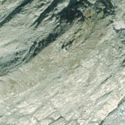 Vue satellite de Refuge du Requin à Chamonix-Mont-Blanc