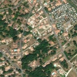 Vue satellite de Camping Le Maine à Le Grand-Village-Plage