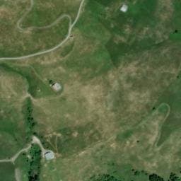 Vue satellite de Camping à la ferme à La Clusaz