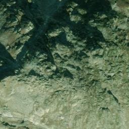 Vue satellite de Bivouac Gianni Comino à Chamonix-Mont-Blanc