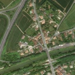 Vue satellite de Parking co-voiturage à Saint-Agnant