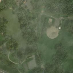 Vue satellite de Abri du terrain de boules des Pradelles à Terres-de-Haute-Charente