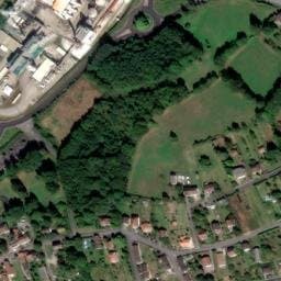 Vue satellite de Camping à Étagnac à Étagnac